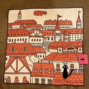 NWT japanese KIKI’S DELIVERY SERVICE handkerchief